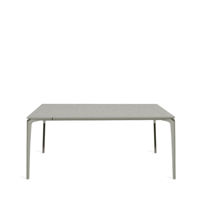 Fast Allsize Tisch 161 x 91 cm, Aluminium gesprenkelt